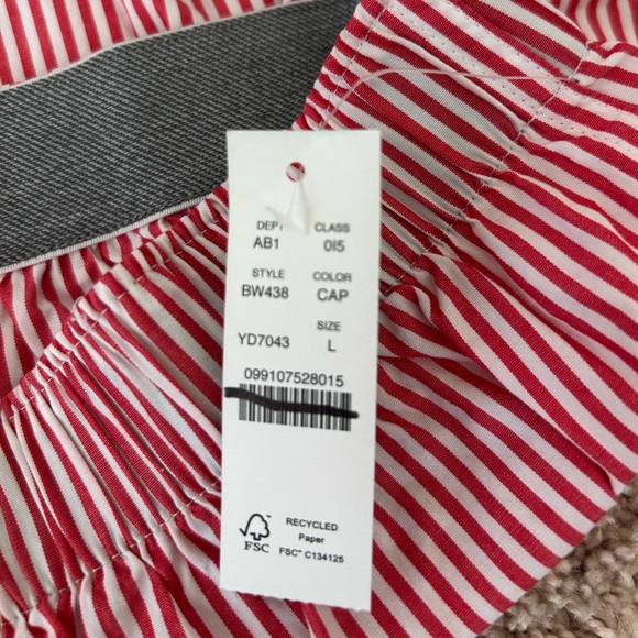 J. Crew Men’s Patterned Boxers Blue Size L NWT #BW438 - Picture 4 of 4